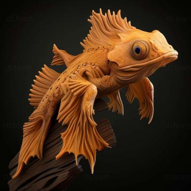 3D модель Bradypterus seebohmi (STL)